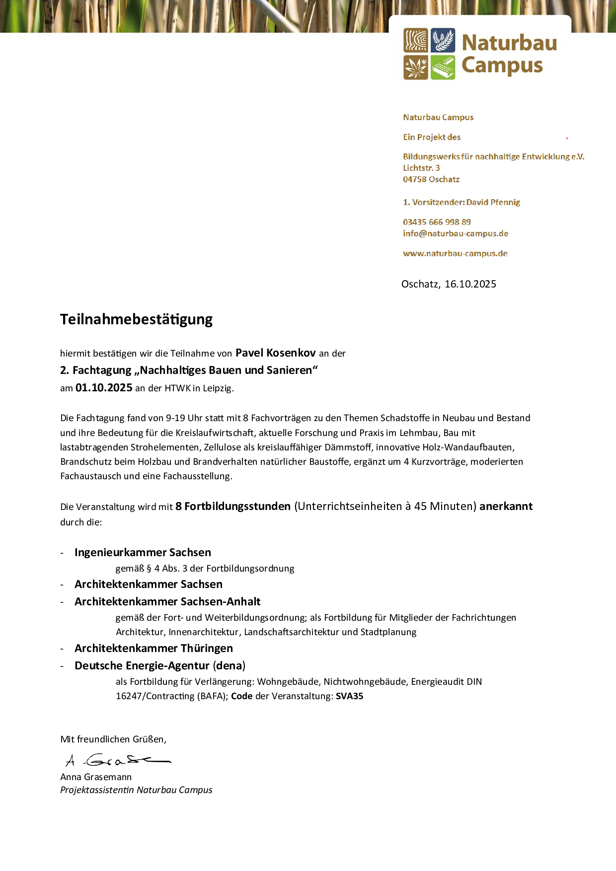 Sustainable Building & Renovation (2nd symposium)