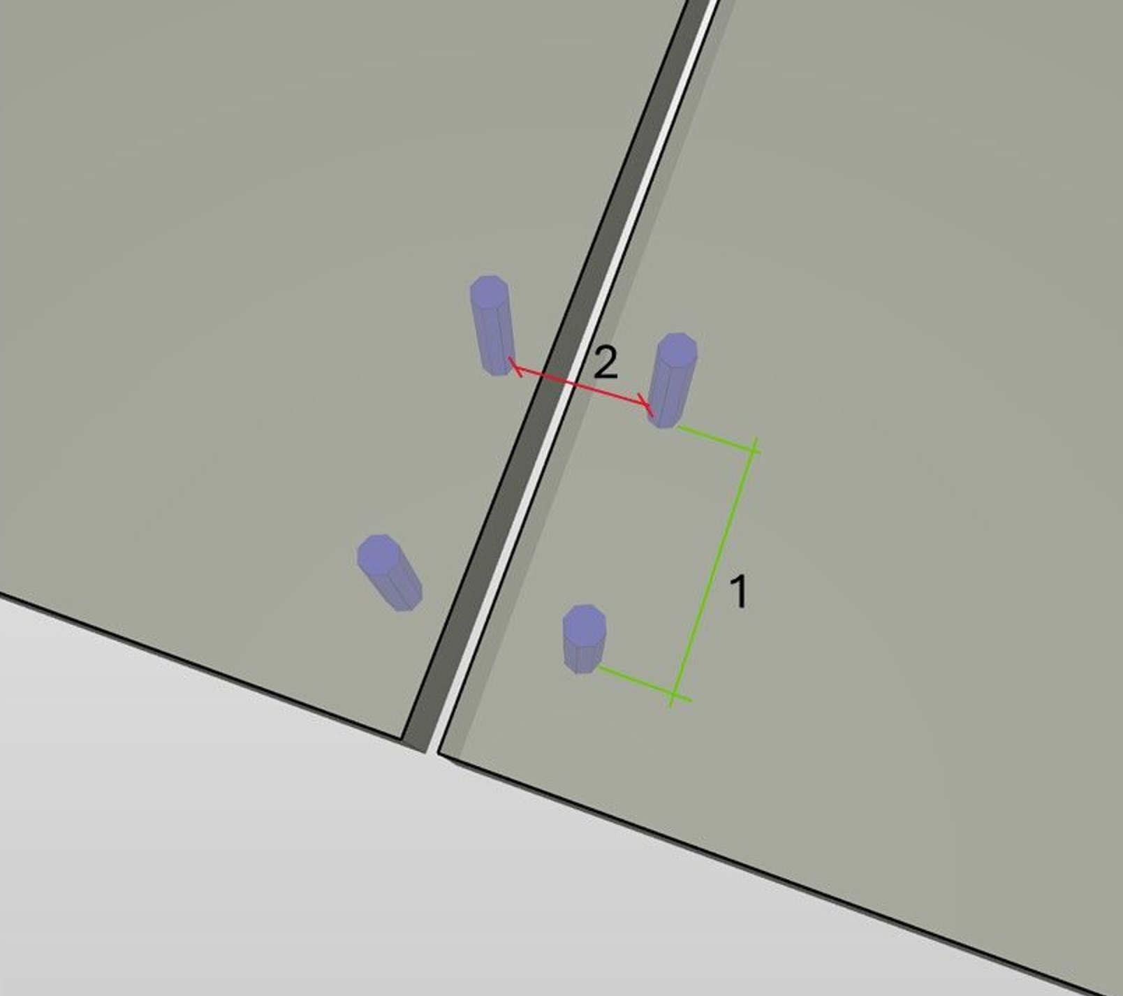 Internal Component Distance Check